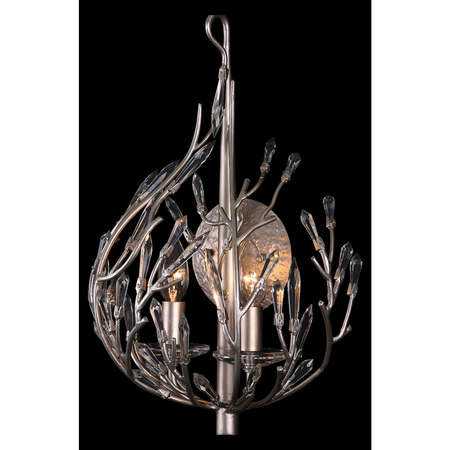 Varaluz Bask 2-Lt Crystal Wall Sconce 271K02GD